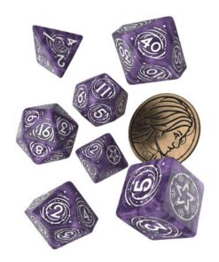 The Witcher Dice Set Yennefer Lilac E Gooseberries (7) Q Workshop