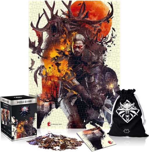 The Witcher-monsters 1000  Pezzi Puzzle Puzzle 68 x 48 cm Glp