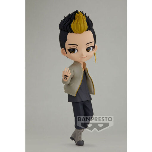 Tokyo Revengers Shuiji Hanma Ver.a Q Posket Figura 15cm Banpresto