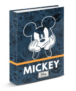 TOPOLINO Raccoglitore 4 Anell Blue Karactermania
