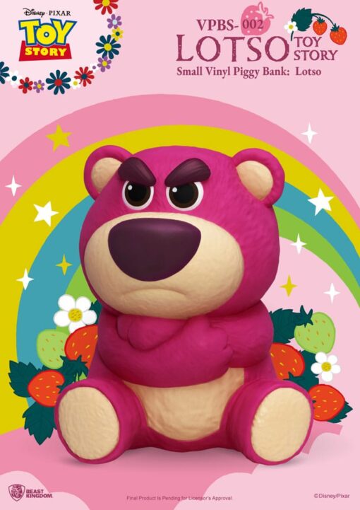 Toy Story Piggy Vinile Bank Lotso 24 Cm Beast Kingdom Toys