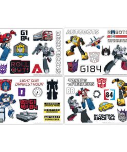 Transformers Sticker Set Various Blue Sky Studios
