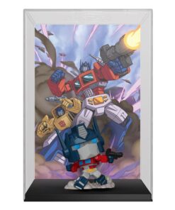Transformers X Mtg Pop! Comic Covers Vinile Figura Optimus Prime (magic The Gathering) 9 Cm Funko
