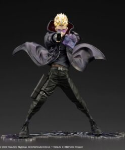 Trigun Stampede Artfxj Statua 1/8 Vash The Stampede The Gunman In Black Ver. 22 Cm Kotobukiya