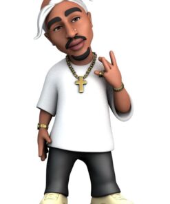 Tupac Comics Minix Figura Tupac Shakur 12 Cm Minix
