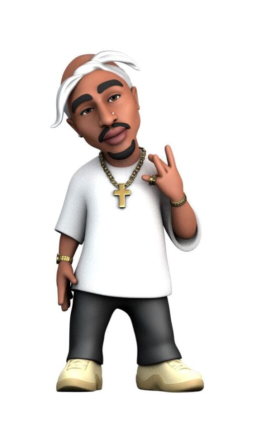 Tupac Comics Minix Figura Tupac Shakur 12 Cm Minix