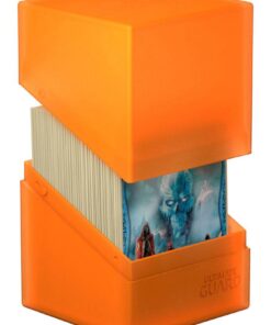 Ultimate Guard Boulder Deck Case 100+ Standard Size Poppy Topaz Ultimate Guard