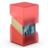 Ultimate Guard Boulder Deck Case 100+ Standard Size Ruby Ultimate Guard