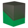 Ultimate Guard Boulder Deck Case 100+ SYNERGY Black/Green Ultimate Guard