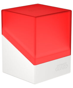 Ultimate Guard Boulder Deck Case 100+ SYNERGY Red/White Ultimate Guard