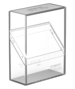 Ultimate Guard Boulder Deck Case 40+ Standard Size Clear Ultimate Guard