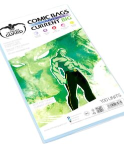Ultimate Guard Comic Bags BIG Resealable Current Size (100) Ultimate Guard