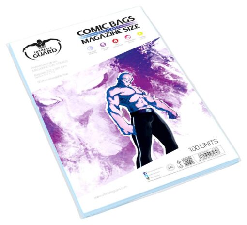 Ultimate Guard Comic Bags Resealable Magazine Size (100) Ultimate Guard