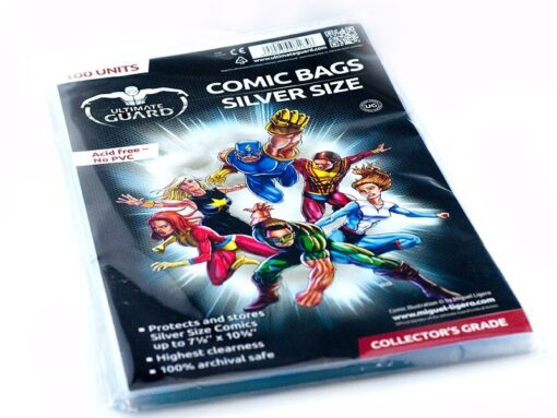 Ultimate Guard Comic Bags Silver Size (100) Ultimate Guard