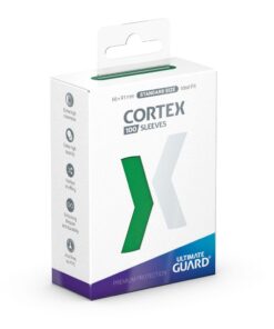 Ultimate Guard Cortex Sleeves Standard Size Green (100) Ultimate Guard