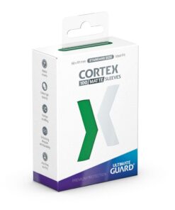 Ultimate Guard Cortex Sleeves Standard Size Matte Green (100) Ultimate Guard