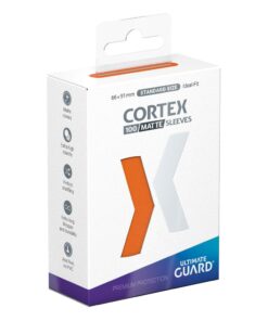 Ultimate Guard Cortex Sleeves Standard Size Matte Orange (100) Ultimate Guard