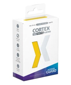 Ultimate Guard Cortex Sleeves Standard Size Matte Yellow (100) Ultimate Guard