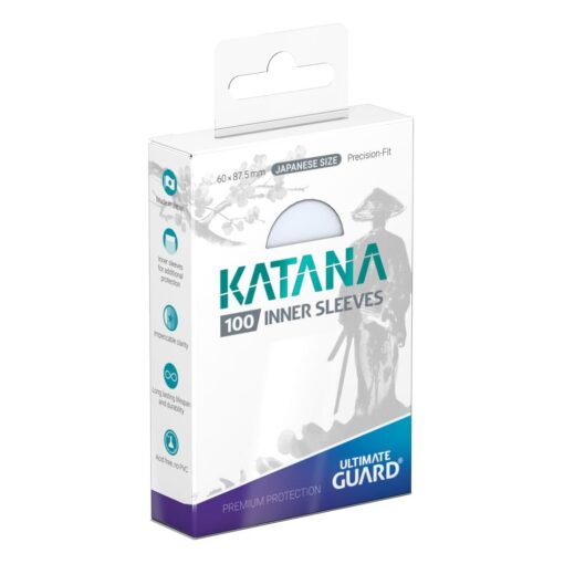 Ultimate Guard Katana Inner Sleeves Japanese Size Transparent (100) Ultimate Guard