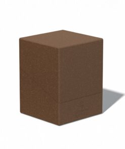 Ultimate Guard Return To Earth Boulder Deck Case 100+ Standard Size Brown Ultimate Guard