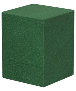 Ultimate Guard Return To Earth Boulder Deck Case 100+ Standard Size Green Ultimate Guard