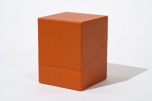 Ultimate Guard Return To Earth Boulder Deck Case 100+ Standard Size Orange Ultimate Guard