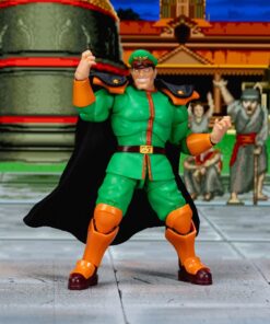 Ultra Street Fighter Ii: The Final Challengers Action Figura 1/12 M. Bison Deluxe 15 Cm Jada Toys