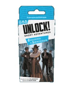 Unlock! Short Adventures - Assassinio a Birmingham Espansione (ITA) 10+ Space Cowboys