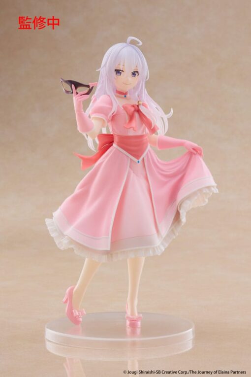 Wandering Witch: The Journey Of Elaina Coreful Pvc Statua Elaina Mask & Party Dress Ver. 18 Cm Taito Prize