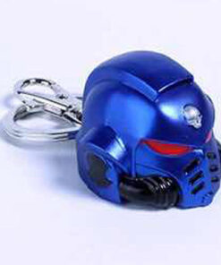 Warhammer 40k Space Marine Primaris Casco Ultramarine Metallo Portachiavi Semic Studio