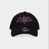 Warner Batman Cappello Curvo Nero E Rosso Difuzed