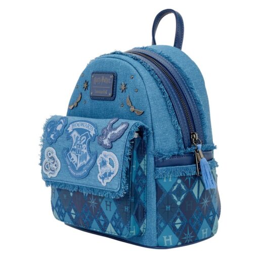Warner Bros By Loungefly Mini Zaino Denim Harry Potter Loungefly