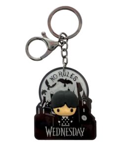 Wednesday 3d Acrylic Portachiavi Blue Sky Studios