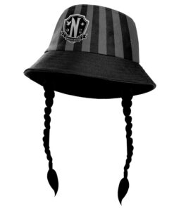Wednesday Braids Bucket Cappello Karactermania