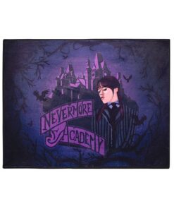 Wednesday Indoor Mat Nevermore Academy 80 X 60 Cm SD Toys