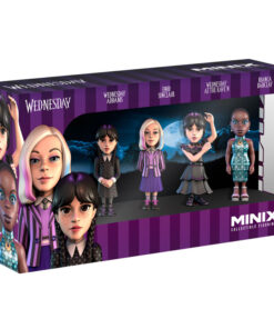 Wednesday Minix pack 4 figures 7cm Minix