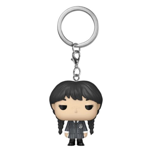 Wednesday Pop! Vinile Portachiavis 4 Cm Wednesday  Funko