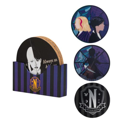Wednesday Sottobicchiere 4-pack Cinereplicas