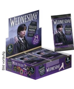 Wednesday Trading Cards Flow Pack Box  Panini
