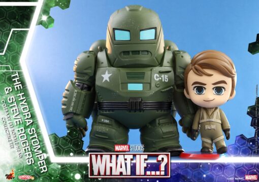 What If...? Cosbaby (S) Mini Figures Hydra Stomper & Steve Rogers 10 Cm Hot Toys