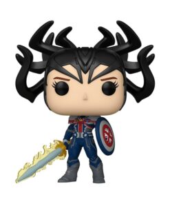 What If...? Pop! Animation Vinile Figura Infinity Captain Carter 9 Cm Funko