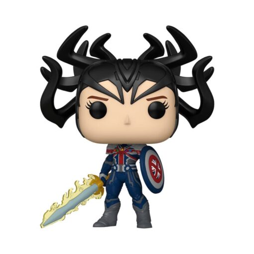What If...? Pop! Animation Vinile Figura Infinity Captain Carter 9 Cm Funko