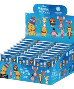 Winnie The Pooh 3d Foam Bag Clips Series 2  Con Figure Int.