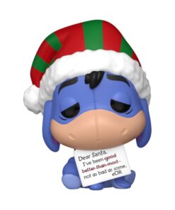 Winnie The Pooh Holiday 2025 Pocket Pop! Vinile Portachiavis Eeyore Tree Holiday Box 4 Cm Funko