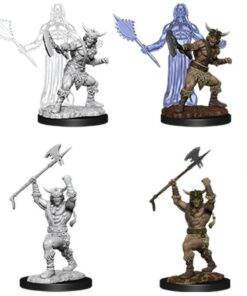 Wizkids D&d Nolzur Mum Human Male Barbarian 2 Miniature E Modellismo