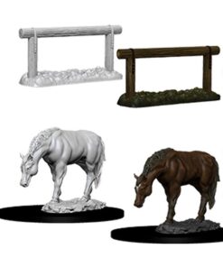 Wizkids Wizkids Um Horse & Hitch Miniature E Modellismo