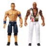 WWE Main Event Showdown Action Figures The Rock Final Boss Vs John Cena 2-Pack 15 Cm Mattel