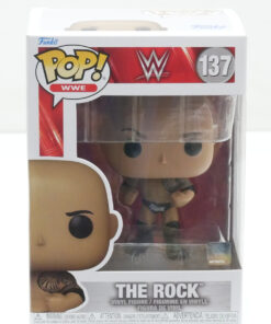 Wwe Pop! Vinile Figura The Rock (final) 9 Cm Funko (Spedito in 24 ore)