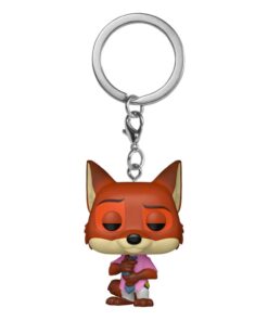 Zootopia 2 Pocket Pop! Vinile Portachiavis 4 Cm Nick Wilde  Funko