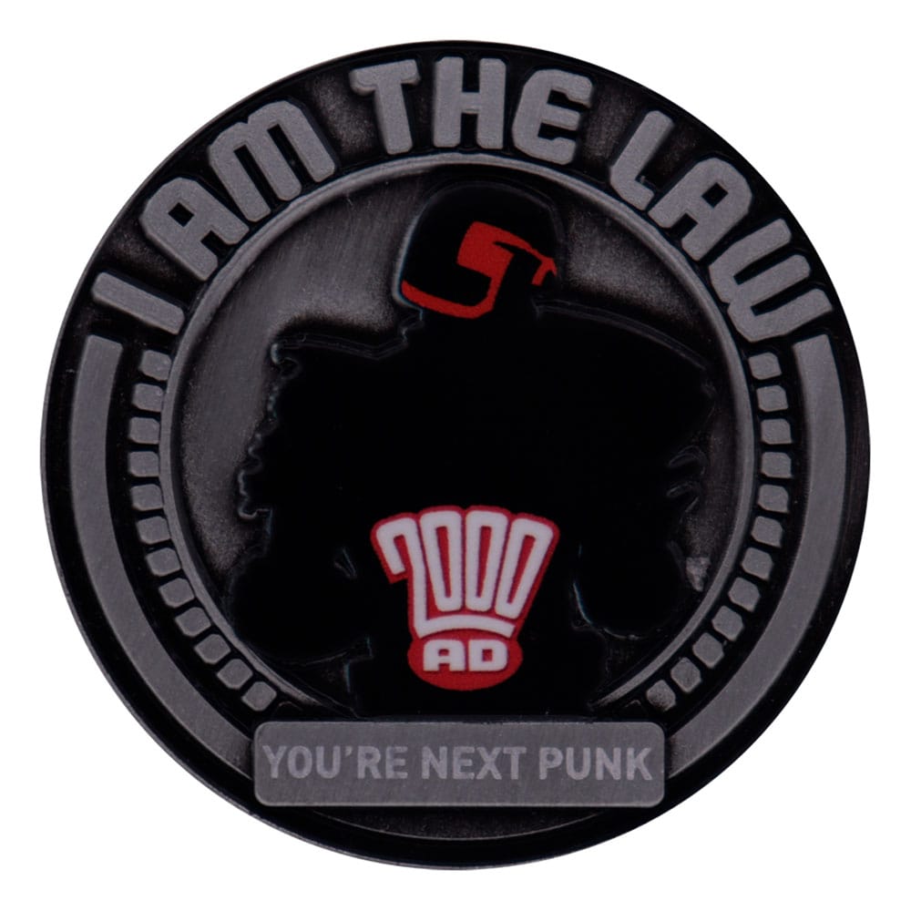 2000 Ad Collectable Coin Judge Dredd Mega-city One Edizione Limitata Fanattik